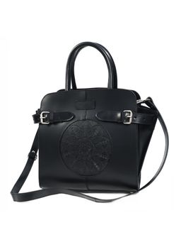 Celtic - Brown Colour Pure Leather Shoulder Bag With Detachable Sling