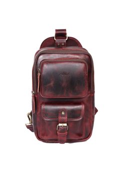 Celtic - Burgundy Crossbody Bag