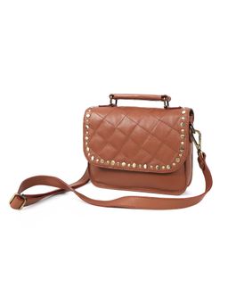Celtic - Tan Sling Bag With Detectable Strap