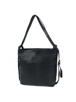 Celtic - Black Shoulder Bag With Detectable Strap