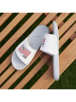 U.S. POLO ASSN. - Axer Grey Stylish Sliders