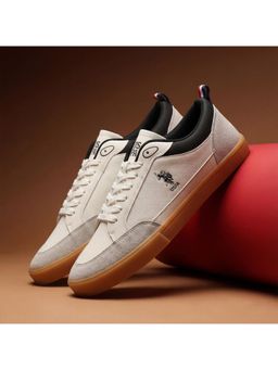 U.S. POLO ASSN. - White USPA LUCIAN Stylish Casual Sneakers