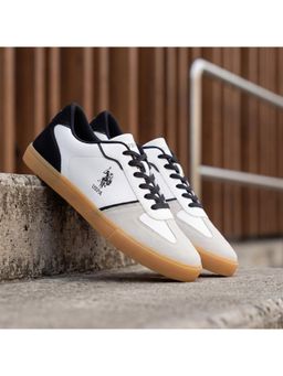 U.S. POLO ASSN. - OBERON Stylish Off White Casual Sneakers for Men