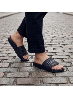 U.S. POLO ASSN. - Men Black Deja Sliders