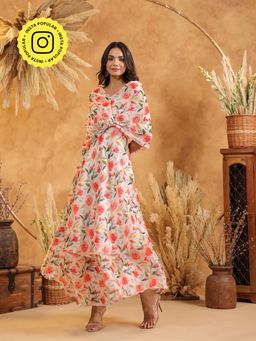 B'Infinite - Wallflower Aura Flow Dress - Multi-Color