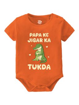 Baby Buzz - Kids Papa Ke Jigar Ka Tukda Printed Cotton Onesies