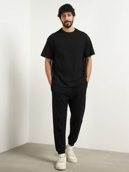 Nobero - Black Solid Co-Ord Set
