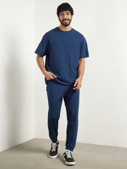 Nobero - Blue Solid Co-Ord Set