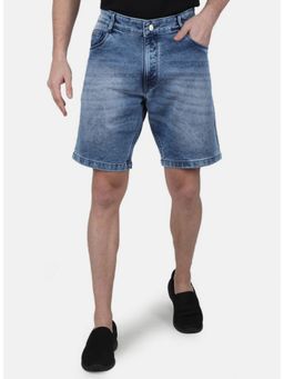 Monte Carlo - Blue Regular Fit Shorts