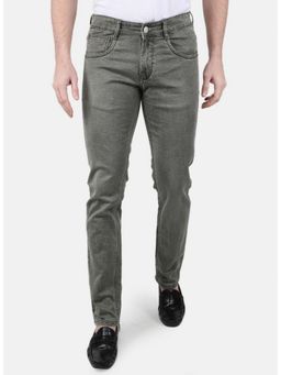 Monte Carlo - Olive Narrow Fit Denim Jeans