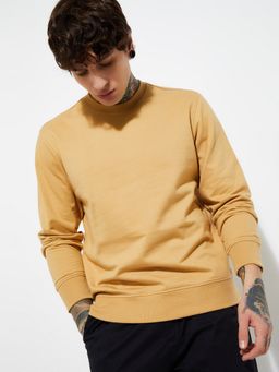 max - Beige Urbn Knit Sweatshirt