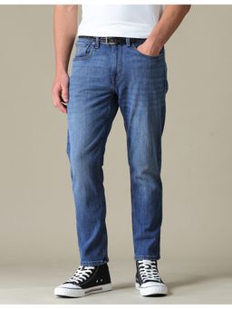 U.S. Polo Assn. Denim Co. - Cole Comfort Cropped Fit Blue Jeans