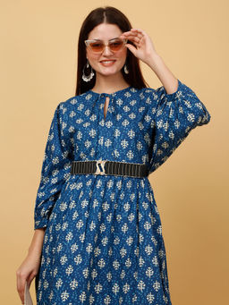 Teakwood - Women Classic Black Waist Belt