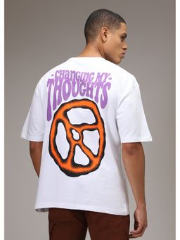 Banana Club - White Oversized T-Shirt