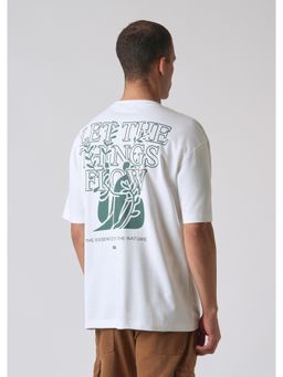 Banana Club - White Oversized T-Shirt