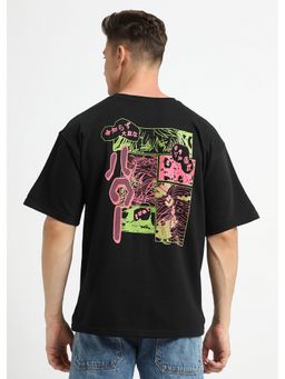 Banana Club - Crow Black Oversized T-Shirt