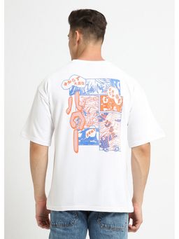 Banana Club - Off White Oversized T-Shirt