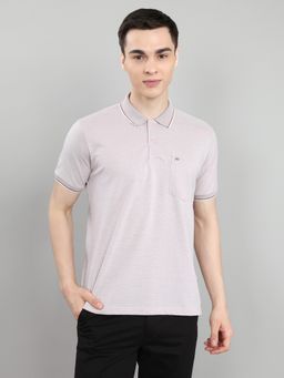 Monte Carlo - Maroon Regular Fit Solid Half Sleeve Collar Polo T-Shirt