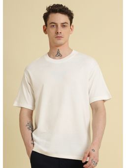 Banana Club - White Patterned Regular T-Shirt