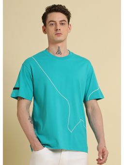 Banana Club - Line Blue Oversized T-Shirt