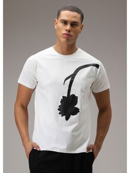 Banana Club - White Printed T-Shirt