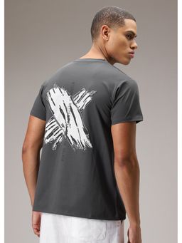 Banana Club - Nickel Grey Printed T-Shirt
