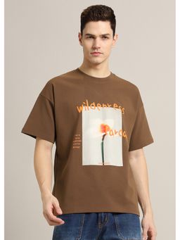 Banana Club - Wild Brown Oversized T-Shirt