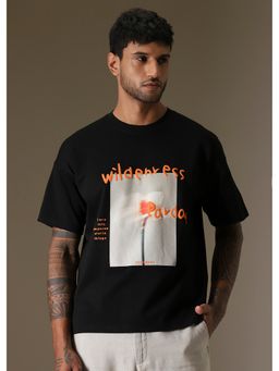 Banana Club - Wild Black Oversized T-Shirt