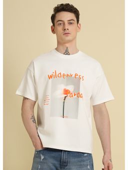 Banana Club - Wild Off White Oversized T-Shirt