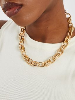 Accessorize London - Women Double Link Chunky Chain