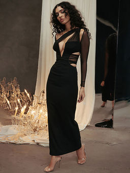Miakee - Davina Black Maxi Dress