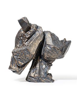 Ashnam - Modern Stone Finish Martial Art Sculpture Figurine for Home/Office Art Decor