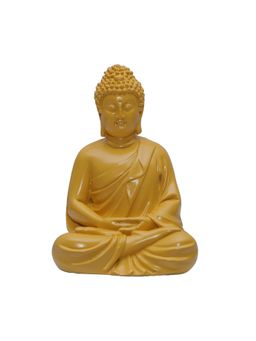 Ashnam - Small Meditating Buddha Mustard
