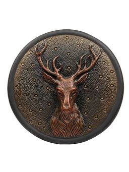 Ashnam - Deer Head Decorative Wall Art Brown