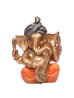 Ashnam - Pagadi Sitar Music Ganesha Orange