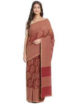 Fabindia - Cotton Kalamkari Sari without Blouse