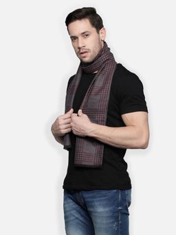Alvaro Castagnino - Grey Coloured Mens Viscose Muffler