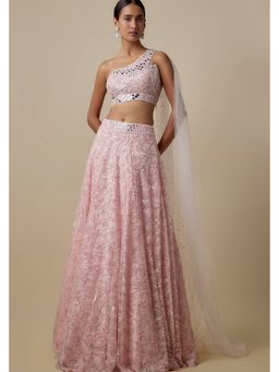 Asaga - Women Pink Lehenga With Blouse