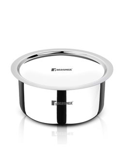 Bergner - Argent Triply 12cm (800ml) Tope with Stainless Steel Lid