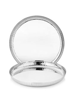 Bergner - Signature 304 Stainless Steel Traditional Dinner Plates
