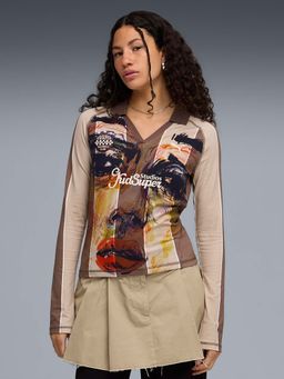 Puma - X Kidsuper Long Sleeve Womens Jersey Brown