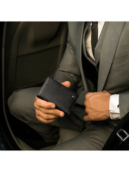 Lapis Bard - Black Belgravia L-Fold Wallet