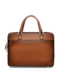 Lapis Bard - Ducorium Spencer 14-inch Slim Laptop Business Bag Cognac