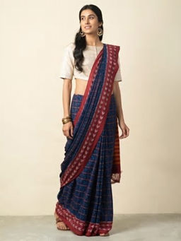 Fabindia - Cotton Ikat Weave Sari