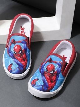 Kidsville - Marvel Kids Boys Spiderman Printed Blue Casual Shoes
