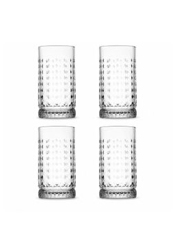 Ravenhead - Premium International Oxbridge Hiball Glasses Set Of 4 Tall Tumblers, 450Ml