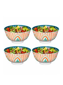 KitchenCraft - Premium Stoneware Set Of 4 Serving Bowl