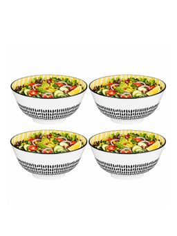 KitchenCraft - Premium Stoneware Serving Bowl Set Of 4