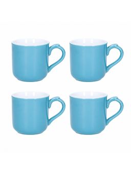 London Pottery - Farmhouse Mug, Cobalt Blue, 250Ml (Aqua), Set Of 4