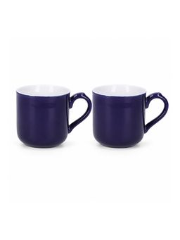 London Pottery - Farmhouse Mug, Cobalt Blue, 250Ml (Blue), Set Of 2